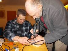 Roy and Andy build the box